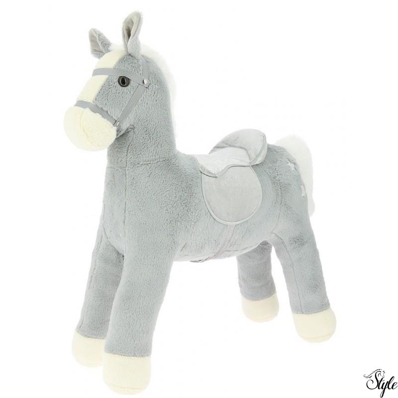 EQUI-KIDS álló lovacska Grey Pony
