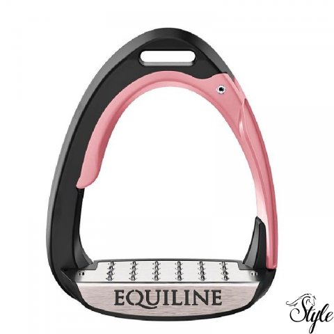 Equiline széles talpú biztonsági kengyel X-Cel Black-Pink