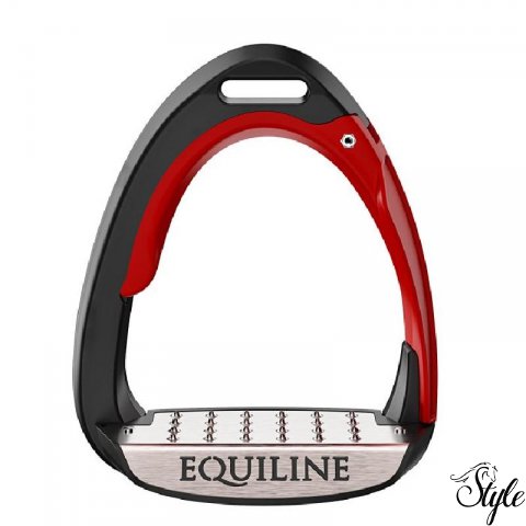 Equiline széles talpú biztonsági kengyel X-Cel Black-Red