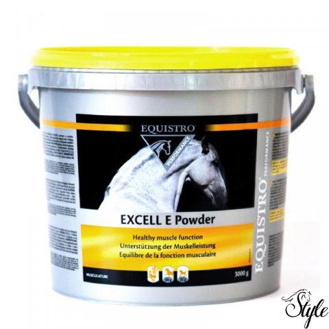 EQUISTRO Excell E Powder - izomzat fejlesztésére - 3 kg