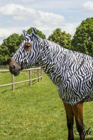 EQUITHÉME ekcéma légymaszk Zebra