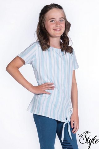 HKM csíkos gyermek póló Bibi Tina Stripes