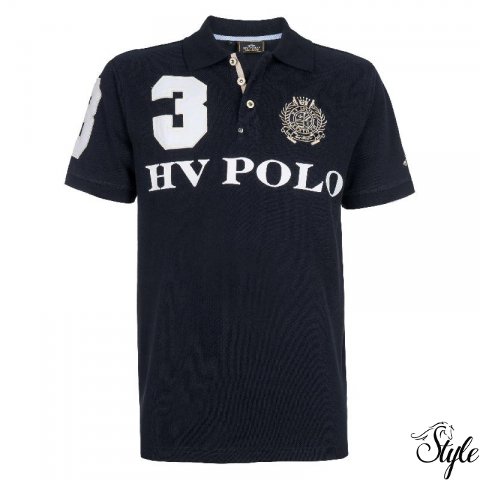 HV Polo férfi póló Favouritas EQ Navy