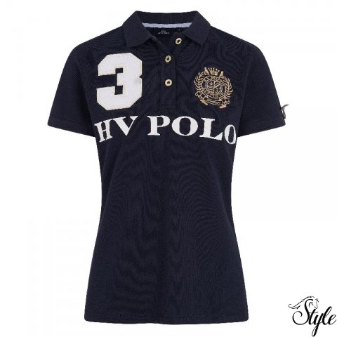 HV Polo galléros női és gyermek póló Favouritas EQ Navy