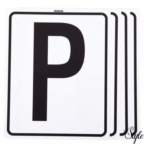 PREMIERE díjlovas négyszöghöz kiegészítő betűk (R-V-P-S)