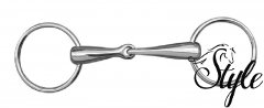 HKM rozsdamentes acél csikózabla (20 mm)