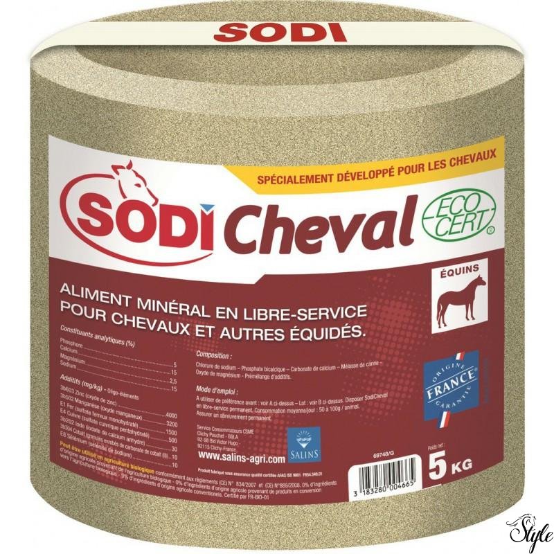 SODI CHEVAL nyomelemekkel dúsított nyalósó 5kg