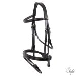 BR angol orrfékes kantár Credition