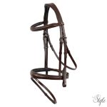 BR angol orrfékes kantár Credition