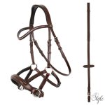 BR zabla nélküli kantár Lewes (sidepull)