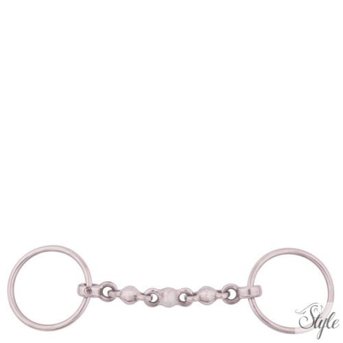 BR többszörösen tört zabla - 18 mm