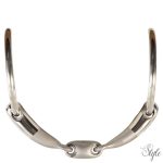 BR kétszertört zabla 16 mm