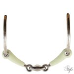 BR kétszertört almás zabla 14 mm