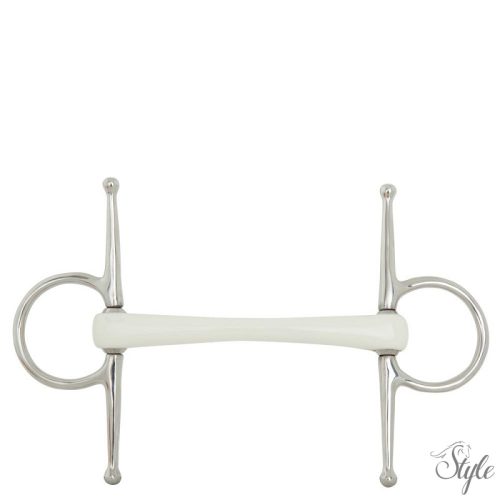 BR egyenes szájrészű pálcás zabla - 18 mm