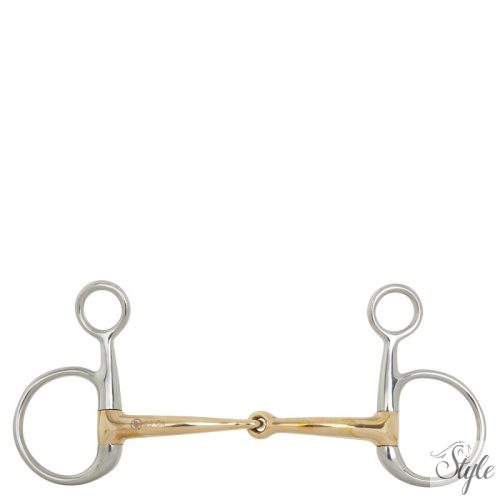 BR egyszertört baucher zabla - 14 mm