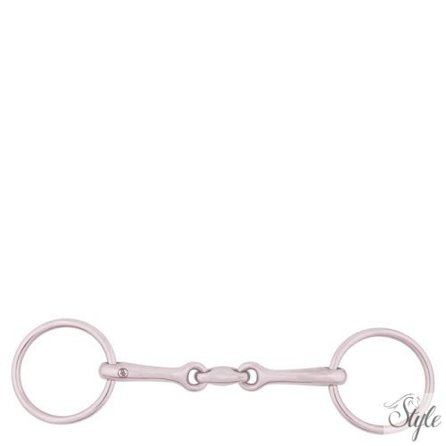 BR kétszertört zabla - 13 mm