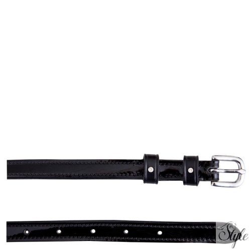 BR lakkbőr sarkantyúpántok kristályokkal díszítve 12 mm