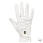 BR lovaglókesztyű Grip Pro White