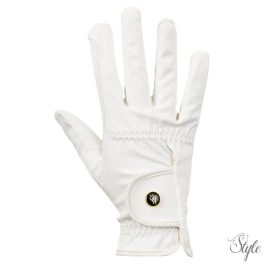 BR lovaglókesztyű Grip Pro White