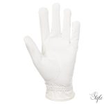BR lovaglókesztyű Grip Pro White