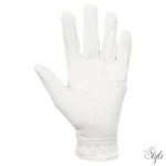 BR lovaglókesztyű Glory Pro White