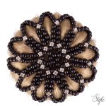 BR gyöngyös és strasszos hajháló Pearl Diamond