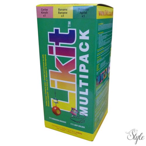 Három darabos likit készlet 3x650g (almás, cseresznyés, banános)