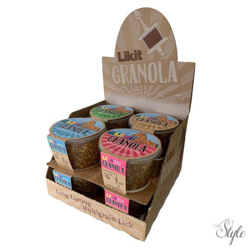 LIKIT granola kínálóval - 8 x 550 g