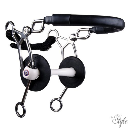 BR TRUST hackamore kombinált zabla - 20 mm