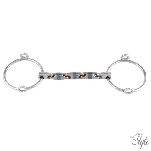 BR TRUST Sweet Iron többszörtőrt gag zabla - 16 mm