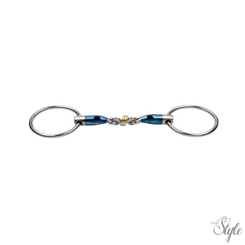 BR TRUST Sweet Iron laza görgős zabla - 16 mm