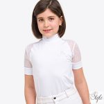 Cavalliera Női Lovas Versenying CONTESSA KIDS - Rövid ujjú