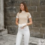 Cavalliera - Lovas Versenying PURE LACE - rövid ujjú