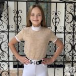 Cavalliera - Lovas Versenying ARIOSA KIDS - rövid ujjú