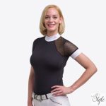 CAVALLIERA Női Lovas Versenying MODERN DAME - Rövid Ujjú