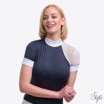 CAVALLIERA Női Lovas Versenying MODERN DAME - Rövid Ujjú