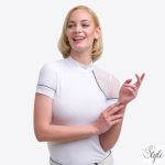 CAVALLIERA Női Lovas Versenying MODERN DAME - Rövid Ujjú