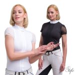 CAVALLIERA Női Lovas Versenying ANGEL - Rövid Ujjú