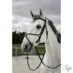 RIDING WORLD „Muserolle Croisée” kantár