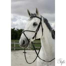 RIDING WORLD „Muserolle Croisée” kantár