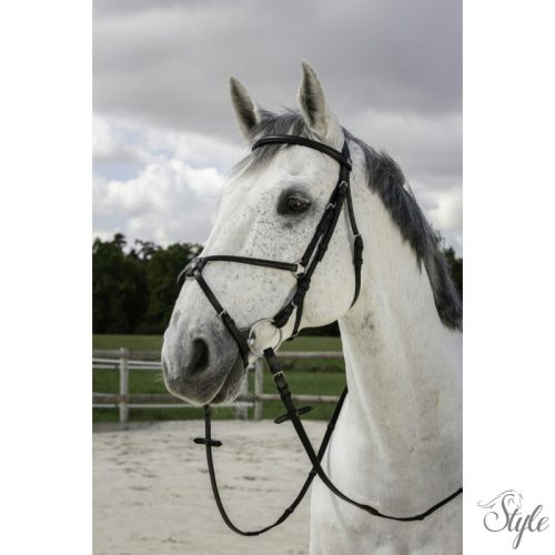 RIDING WORLD „Muserolle Croisée” kantár