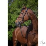 RIDING WORLD „Muserolle Croisée” kantár