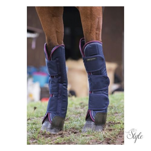 EQUITHÉME szállító kamásli Tyrex Navy-Burgundy 1200 D