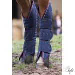 EQUITHÉME szállító kamásli Tyrex Navy-Burgundy 1200 D