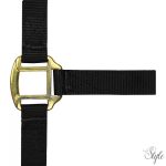 NORTON bőrrel bélelt nylon kötőfék