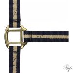 NORTON bőrrel bélelt nylon kötőfék