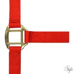 NORTON bőrrel bélelt nylon kötőfék