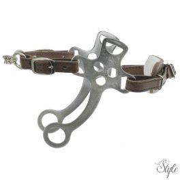 METALAB Krómozott acél Hackamore