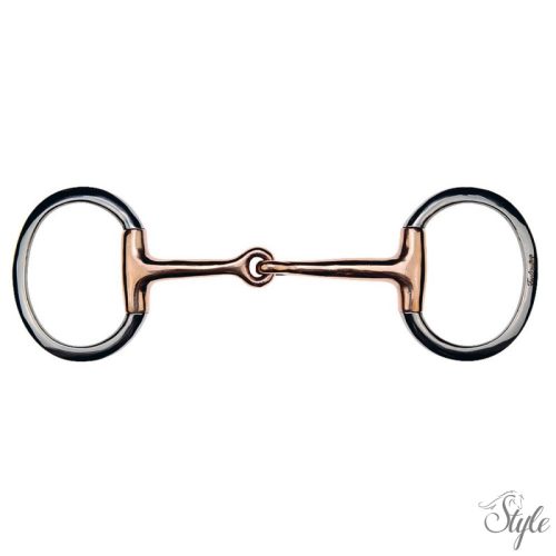 FEELING Olivás zabla réz szájrésszel