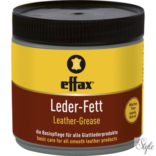 EFFAX bőrzsír fekete (500 g)